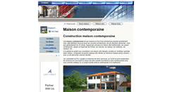 Desktop Screenshot of maison-contemporaine.fr